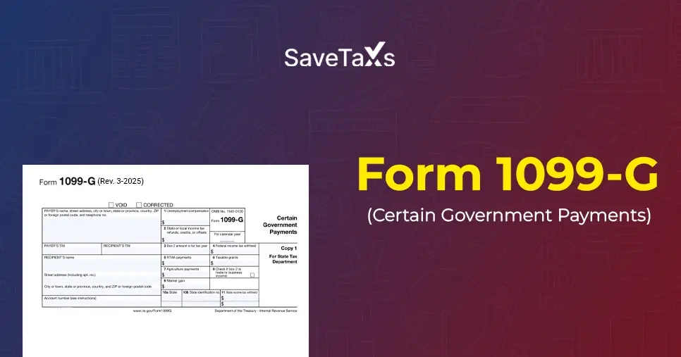 What is a 1099-G Tax Form?