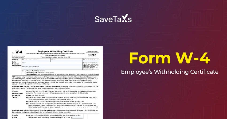 W-4 Form: What It Is and How to Fill It?