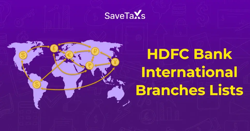 HDFC Bank International Branches List