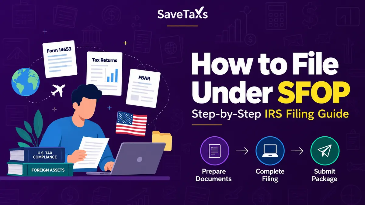 How to File Under the IRS Streamlined Foreign Offshore Procedures (SFOP) How to File Under the IRS Streamlined Foreign Offshore Procedures (SFOP)